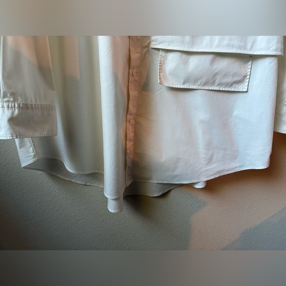 Men’s Adidas Y-3 Button Up Shirt in color Off-White (Size:XXL) - Picture 9 of 16